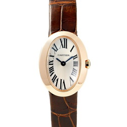 Cartier Baignoir Mini W8000017 Silver Dial Watch Ladies
