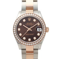 Rolex Datejust 31 278381RBR Chocolate 10PD Dial Watch Ladies