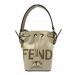 FENDI Handbag Crossbody Shoulder Bag Mon Tresor Mini Leather Ivory Ladies 8BS010-AC9L