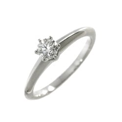 Tiffany TIFFANY&Co. Solitaire Diamond 0.26ct I/VS1/3EX No. 9 Ring Pt Platinum