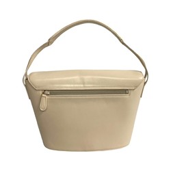 Givenchy Hardware Leather Handbag Tote Bag Ivory White 68416