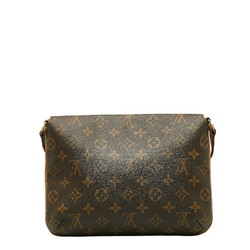 Louis Vuitton Monogram Musette Tango Short Shoulder Bag M51257 Brown PVC Leather Women's LOUIS VUITTON