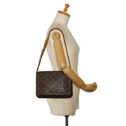 Louis Vuitton Monogram Musette Tango Short Shoulder Bag M51257 Brown PVC Leather Women's LOUIS VUITTON