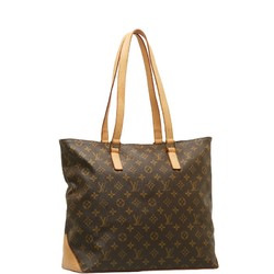 Louis Vuitton Monogram Cabamezzo Shoulder Bag Tote M51151 Brown PVC Leather Women's LOUIS VUITTON