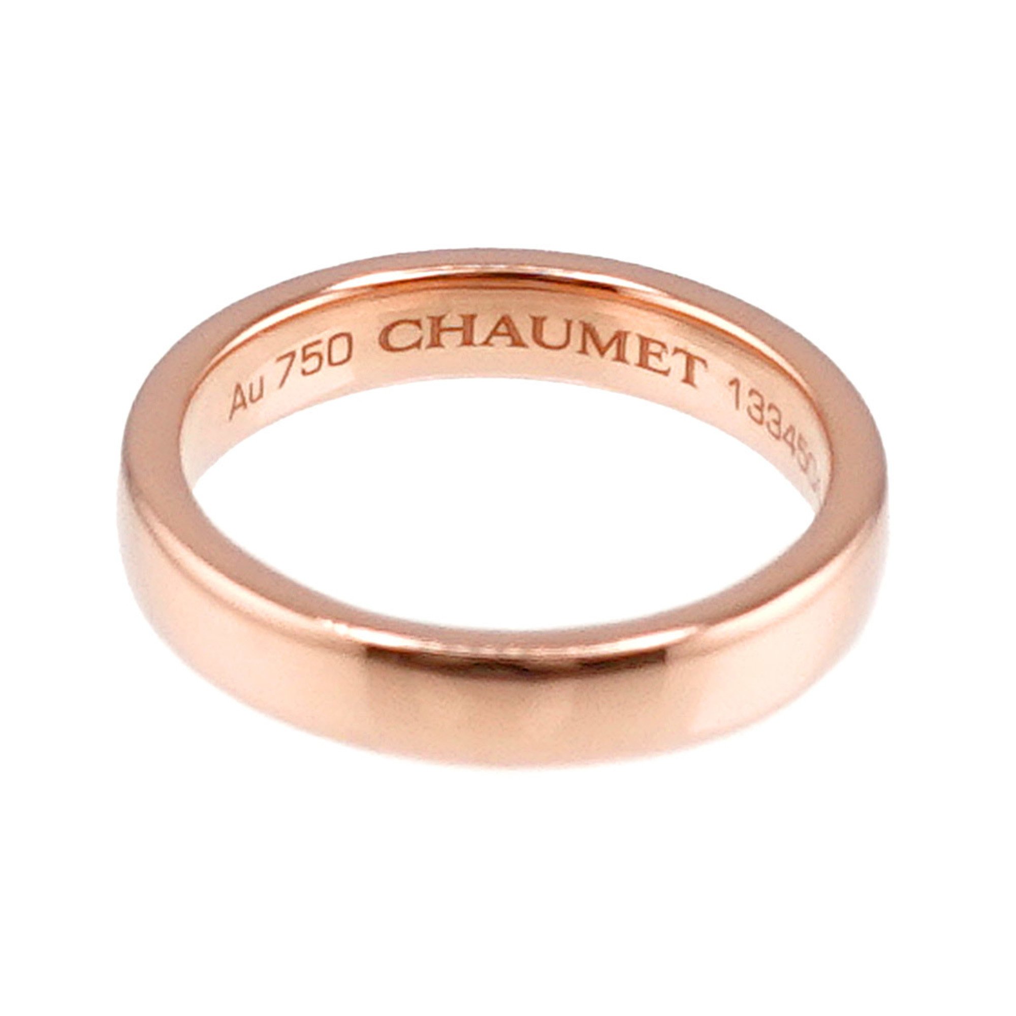 CHAUMET Eternal de Ring #48 Diamond 1P K18 PG Pink Gold 750