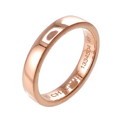 CHAUMET Eternal de Ring #48 Diamond 1P K18 PG Pink Gold 750