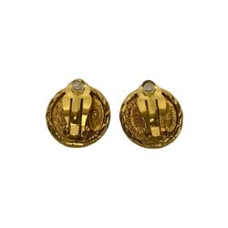 CHANEL Cocomark Motif Earrings Ear Cuff Women's Gold 12973