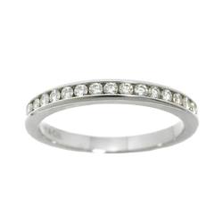 Tiffany TIFFANY&Co. Half Circle Channel Setting No. 8 Ring Diamond Pt Platinum