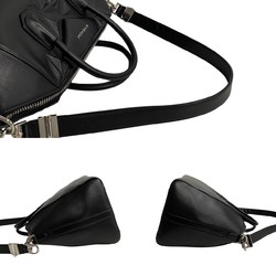 GIVENCHY Antigona Hardware Leather 2way Handbag Tote Bag Shoulder Black 19890