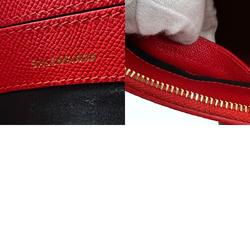 BALENCIAGA Handbag Crossbody Shoulder Bag Ville Top Handle XXS Leather Red Ladies 525050