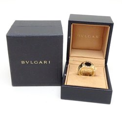 BVLGARI Bvlgari Tubogas Ring Onyx K18YG Yellow Gold 291481
