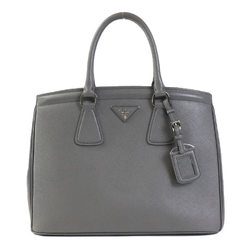 Prada PRADA handbag leather gray ladies BN2402