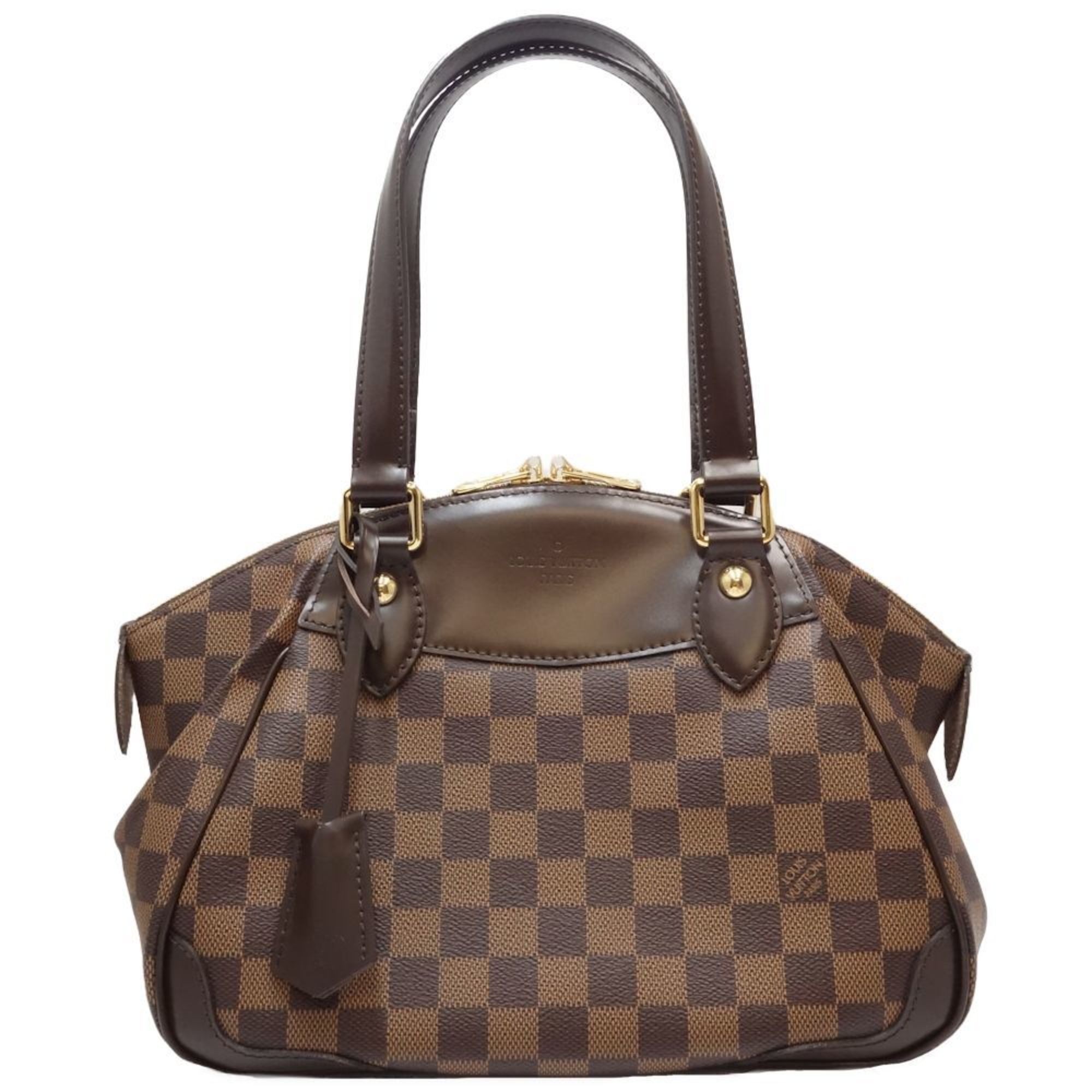 LOUIS VUITTON Damier Verona PM N41117 Shoulder Bag Ebene 450278