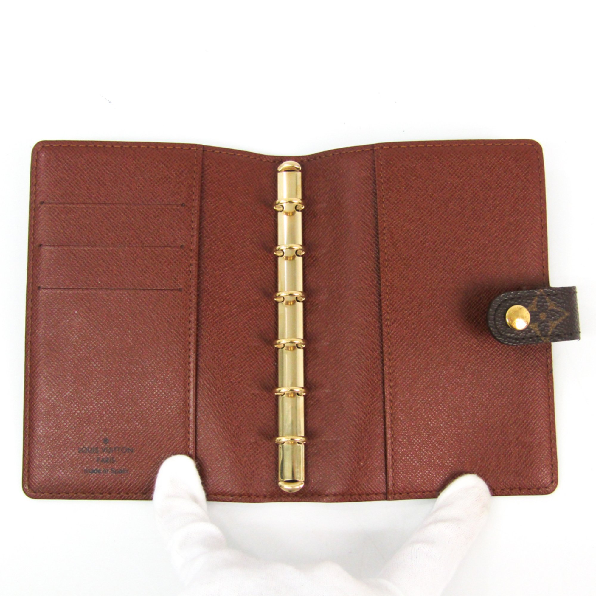 Louis Vuitton Monogram Agenda PM Planner Cover R20005