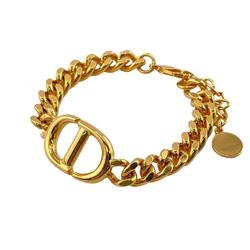 Christian Dior Dior CD Nav Bracelet Gold Men's Women's Z0005574
