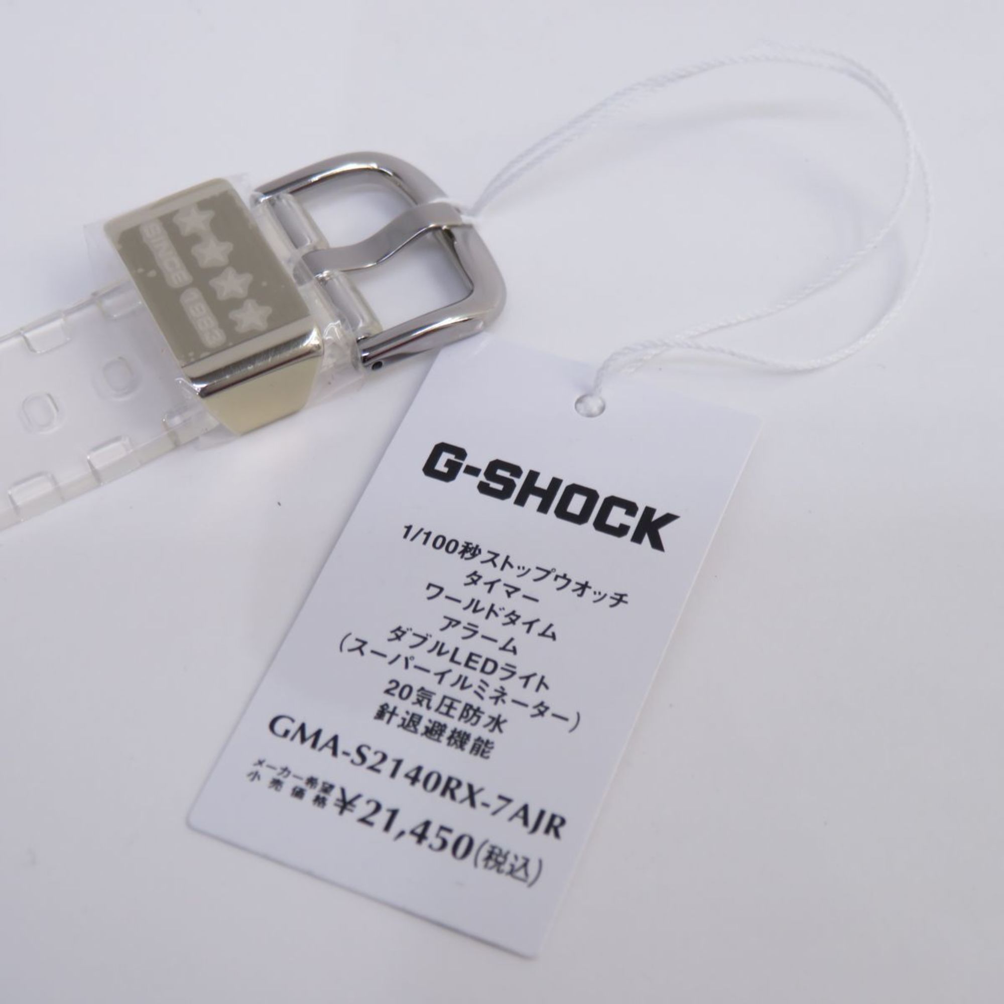 CASIO G-SHOCK 40th Anniversary Clear Remix GMA-S2140RX-7AJR Quartz Watch