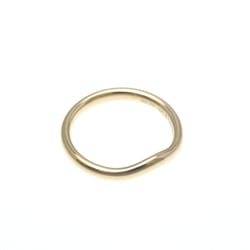 Tiffany Curved Band Ring Pink Gold (18K) Fashion No Stone Band Ring Pink Gold
