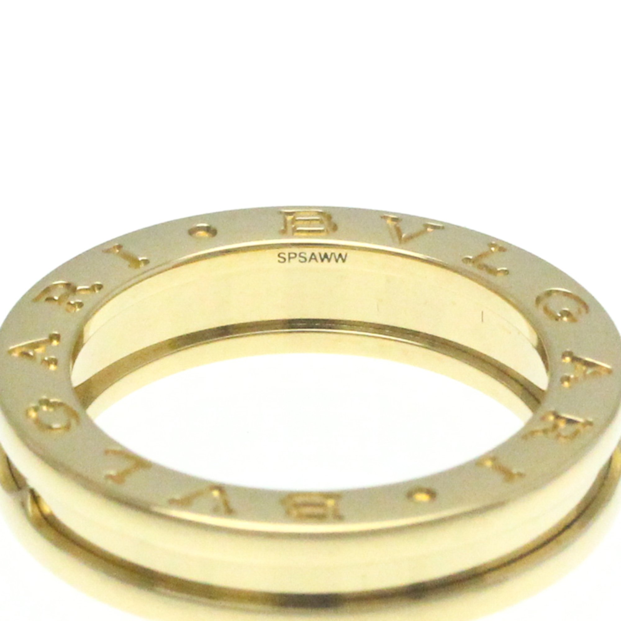Bvlgari B.zero1 Yellow Gold (18K) Fashion No Stone Band Ring Gold