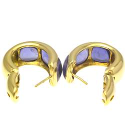 Pomellato Byzantine Amethyst Earrings Amethyst Yellow Gold (18K) Hoop Earrings Gold