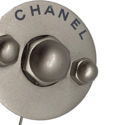 CHANEL Brooch Nut Motif 99P Silver Color Accessory Clothes Ladies Men's Unisex