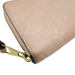 LOUIS VUITTON Zippy Wallet Monogram Empreinte Round Long M64090 SO0159 Leather Rose Poudre Pink Ladies