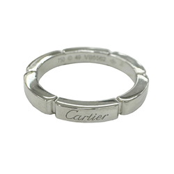 Cartier Maillon Panthère Ring Polished White Gold 750 K18WG #49 No. 49 4.1g Women's