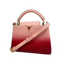 Louis Vuitton Handbag Taurillon Capucines BB M53249 Cherry Blossom Women's