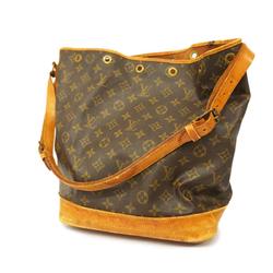 Louis Vuitton Shoulder Bag Monogram Noe M42224 Brown Ladies