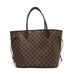 LOUIS VUITTON Damier Neverfull MM N51105 Tote Bag