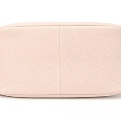 Prada Vitello Medium Leather Tote 1BG335 Pink Beige S-155178