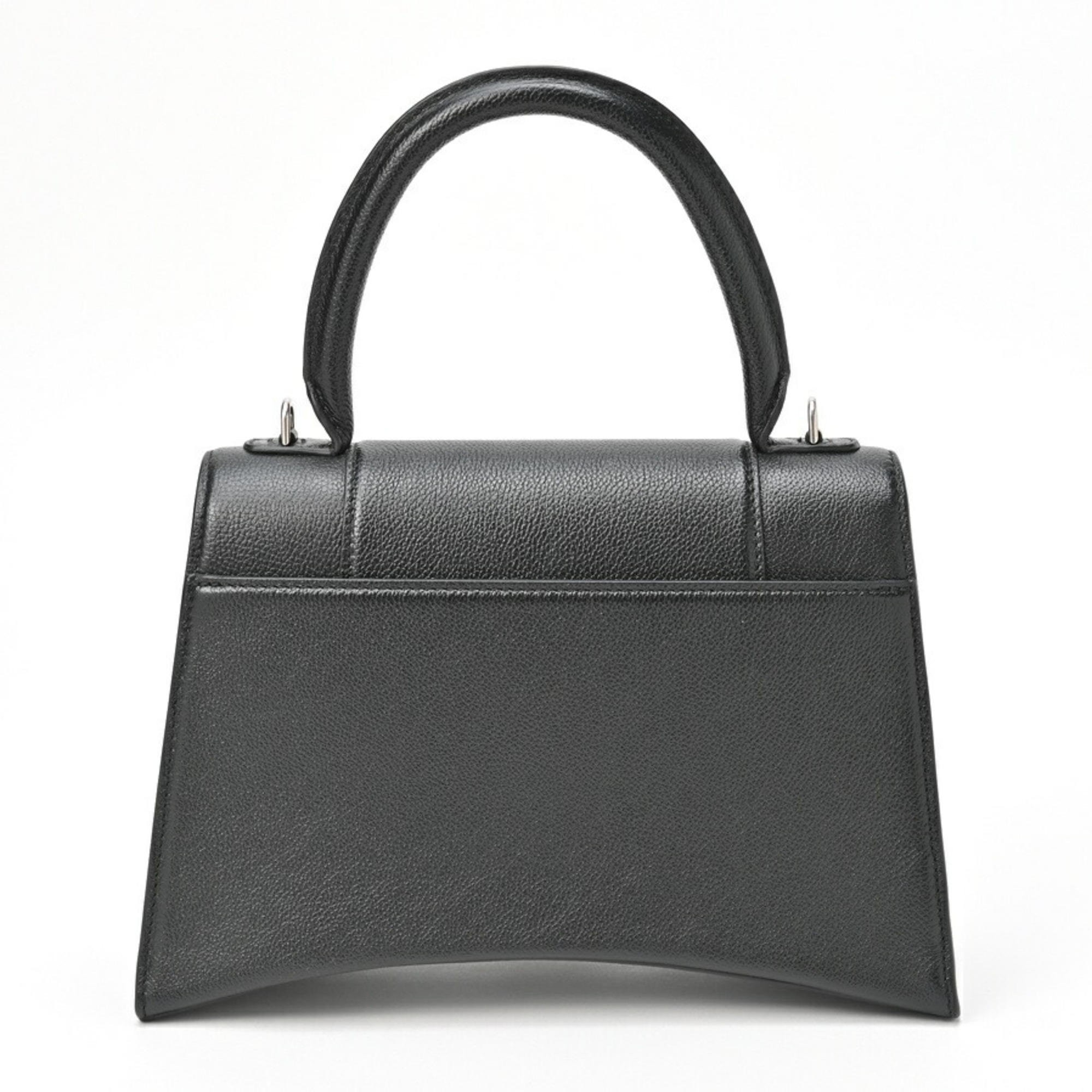 Balenciaga Hourglass Medium Handbag Bag 619668 Kataoshi Leather S-155160