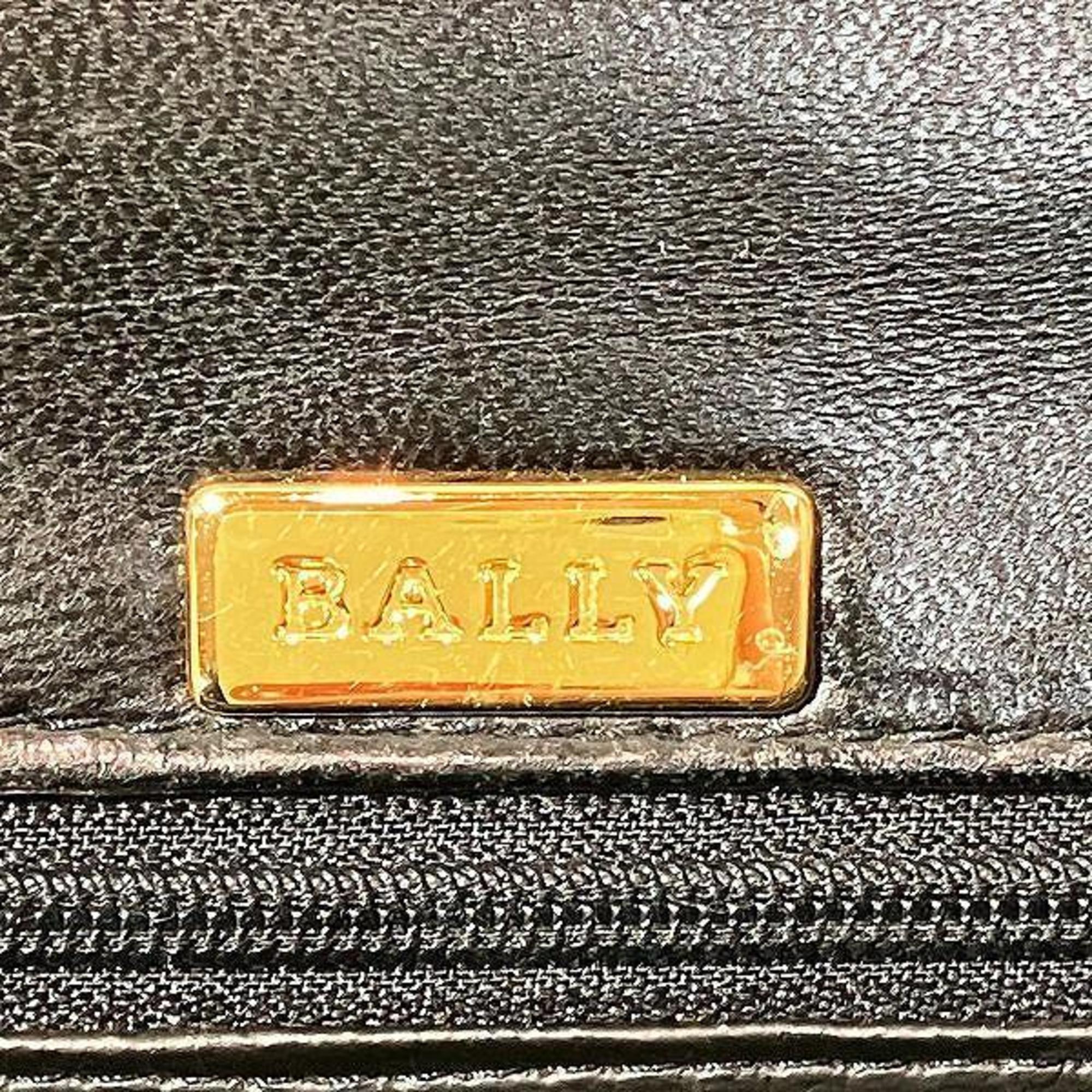 Bally Quilted Leather Turnlock Bag Handbag for Women