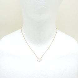 CARTIER C heart necklace diamond B7008400 K18PG pink gold 291493