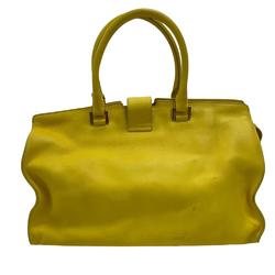 SAINT LAURENT 311208 Cabas Classic Handbag Yellow Ladies Z0006008