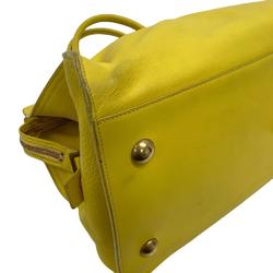 SAINT LAURENT 311208 Cabas Classic Handbag Yellow Ladies Z0006008