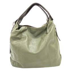 Furla Bicolor Handbag Khaki Women's Z0005775