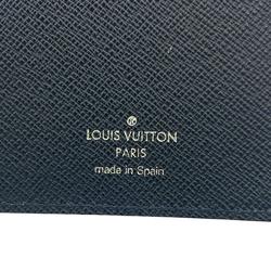 LOUIS VUITTON M81371 Portefeuille Brazza Epi Long Wallet Navy Men's Z0005706