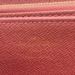 LOUIS VUITTON M81182 Zippy Wallet Monogram Denim Long Pink Women's Z0005674