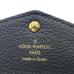LOUIS VUITTON M80496 Portefeuille Sarah Monogram Empreinte Long Wallet Black Unisex Z0005957