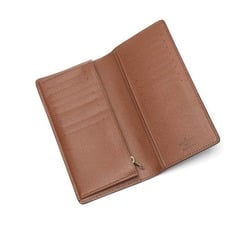 LOUIS VUITTON Long Wallet Monogram Portefeuille Braza M66540 Louis Vuitton Brown