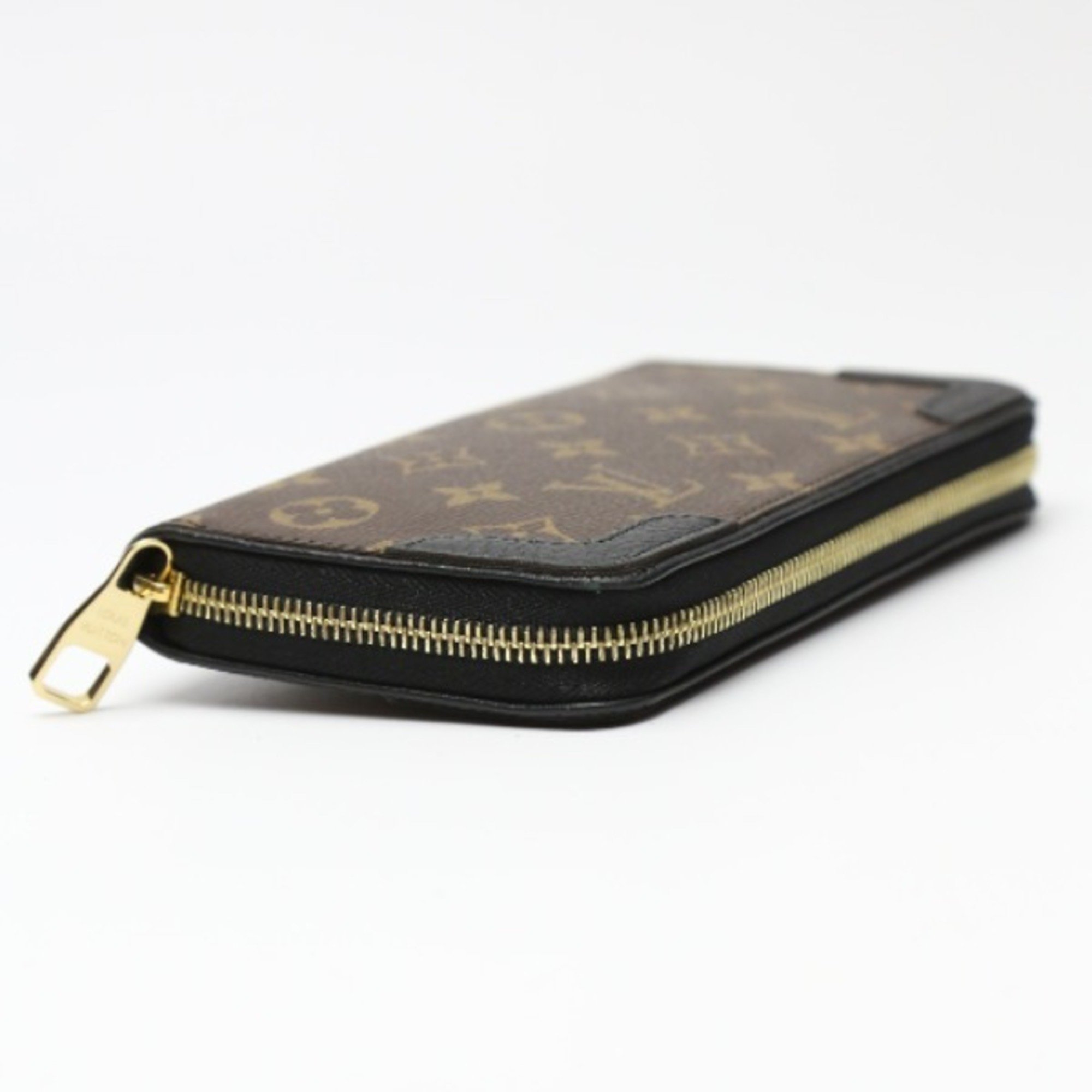 LOUIS VUITTON Zippy Wallet Monogram Retiro M61855 Louis Vuitton Noir Long