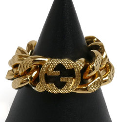 GUCCI Gucci GP Interlocking G Golmette Chain Ring 702514 I4600 8005 Women's