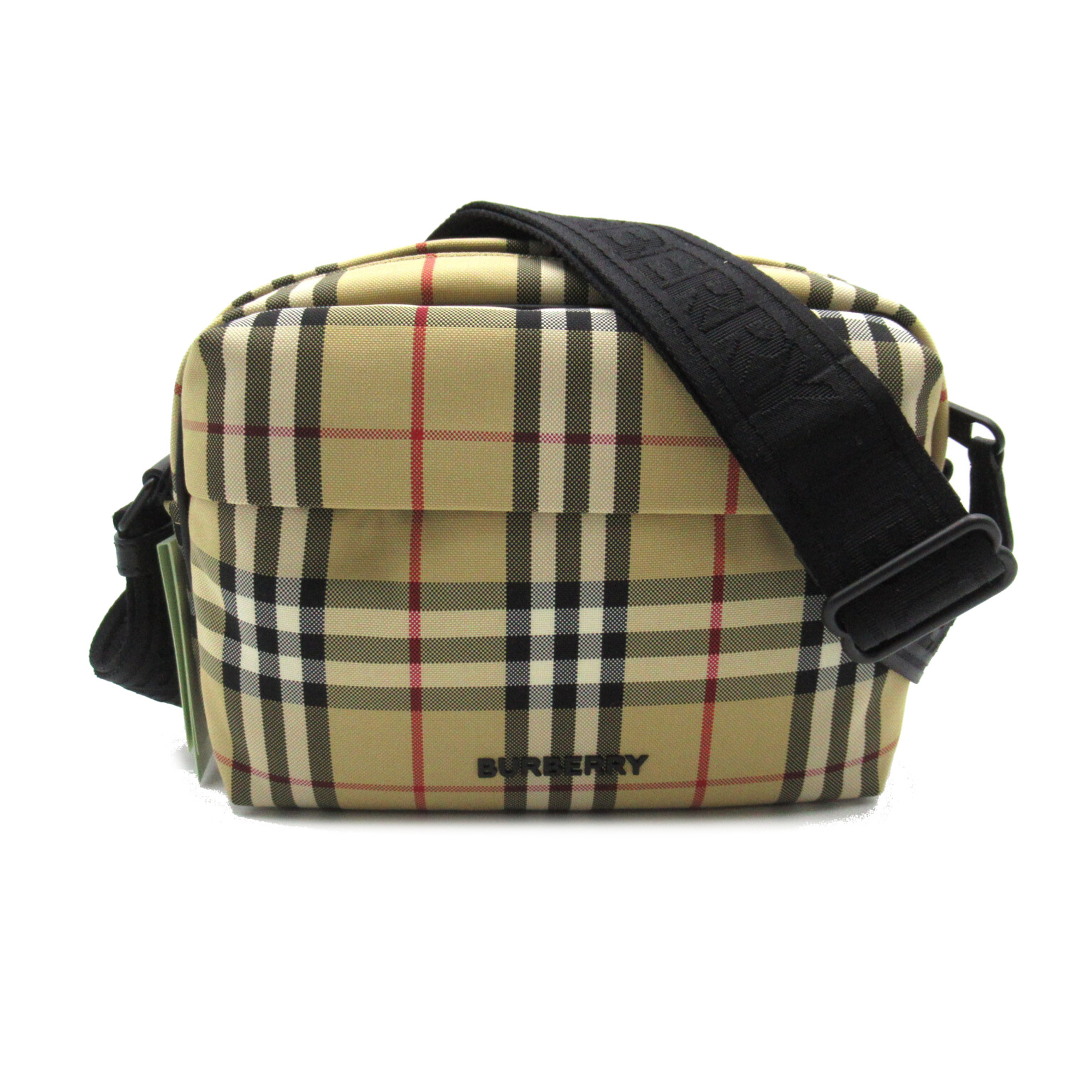 BURBERRY Shoulder Bag Beige Nylon 8069760