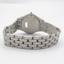 CARTIER PANTHERE Cougar Wrist Watch W35002F5 Quartz Beige  Stainless Steel W35002F5