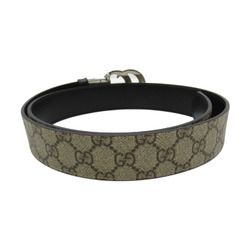 GUCCI Double G reversible belt Beige Brown GG Supreme Canvas 62705592TIN976995