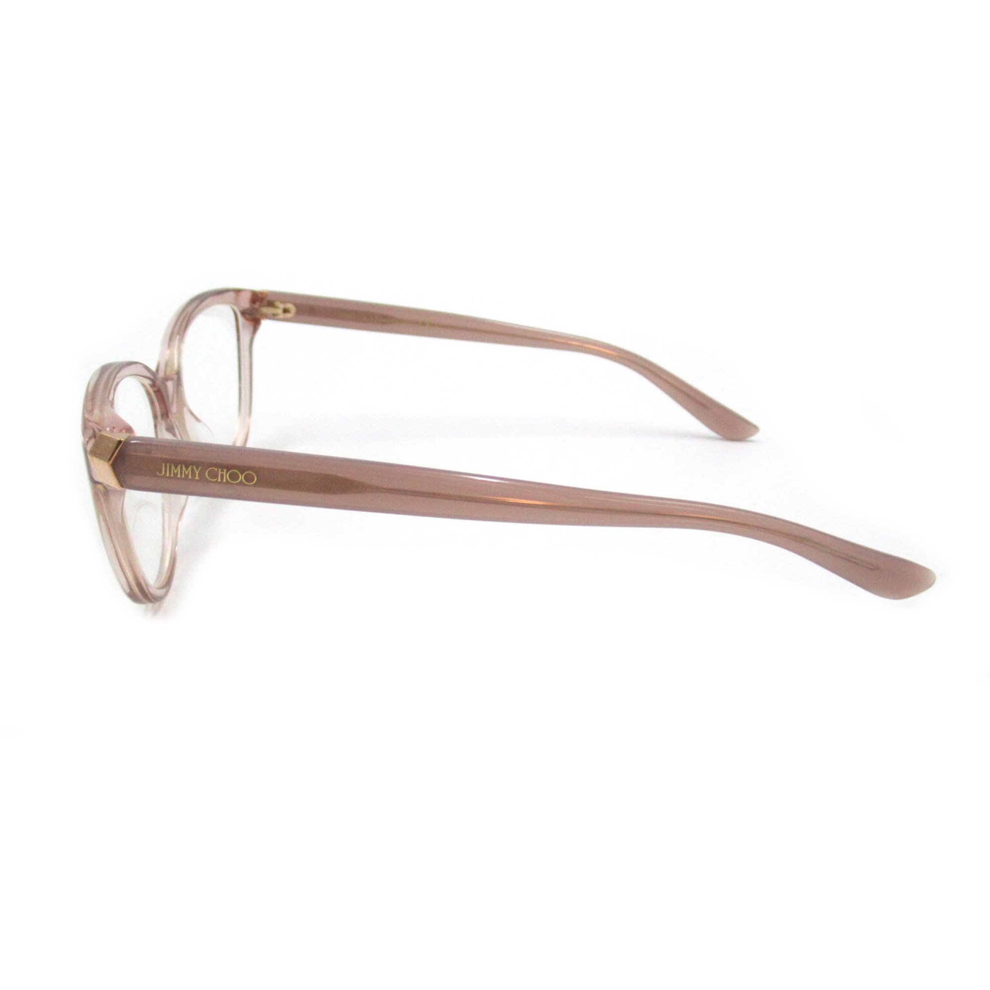 JIMMY CHOO Date Glasses Glasses Frame Beige Plastic 226 FWM(53)