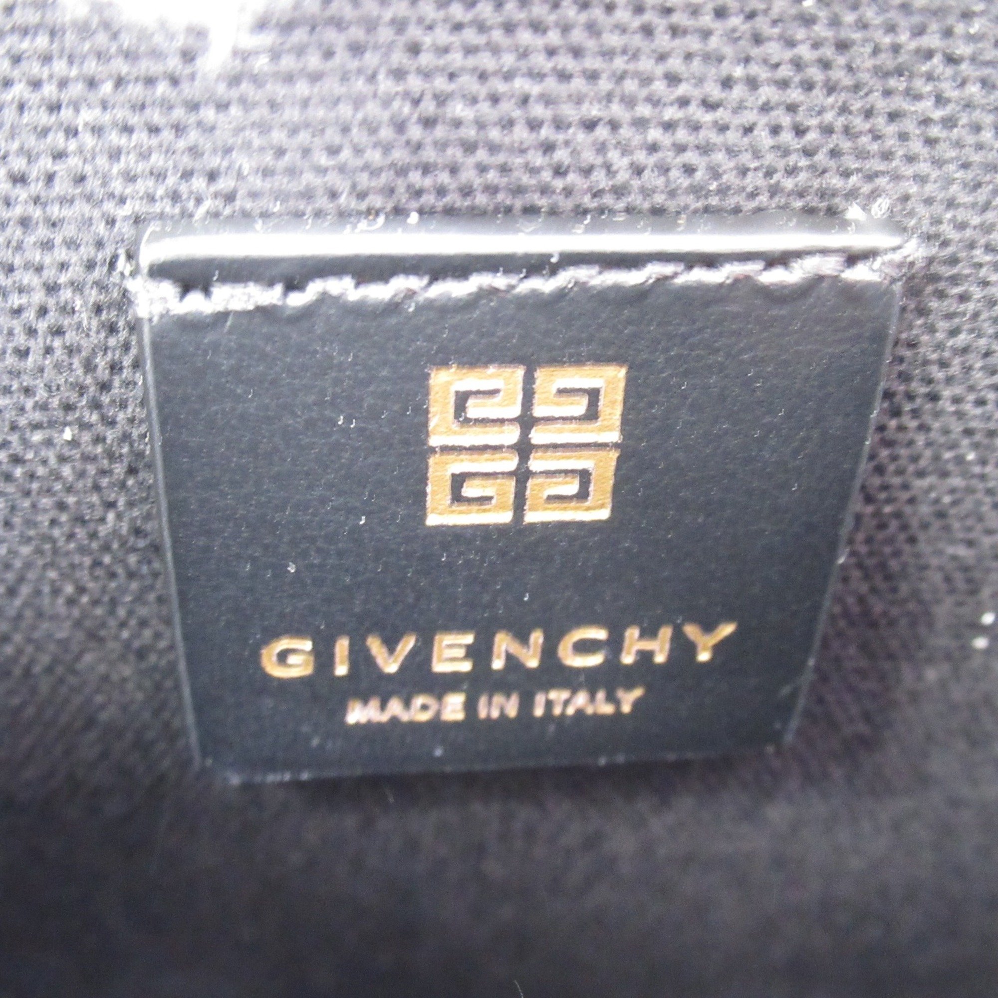 GIVENCHY 2wayShoulder Bag Beige Black canvas leather BB50R9B1DR255