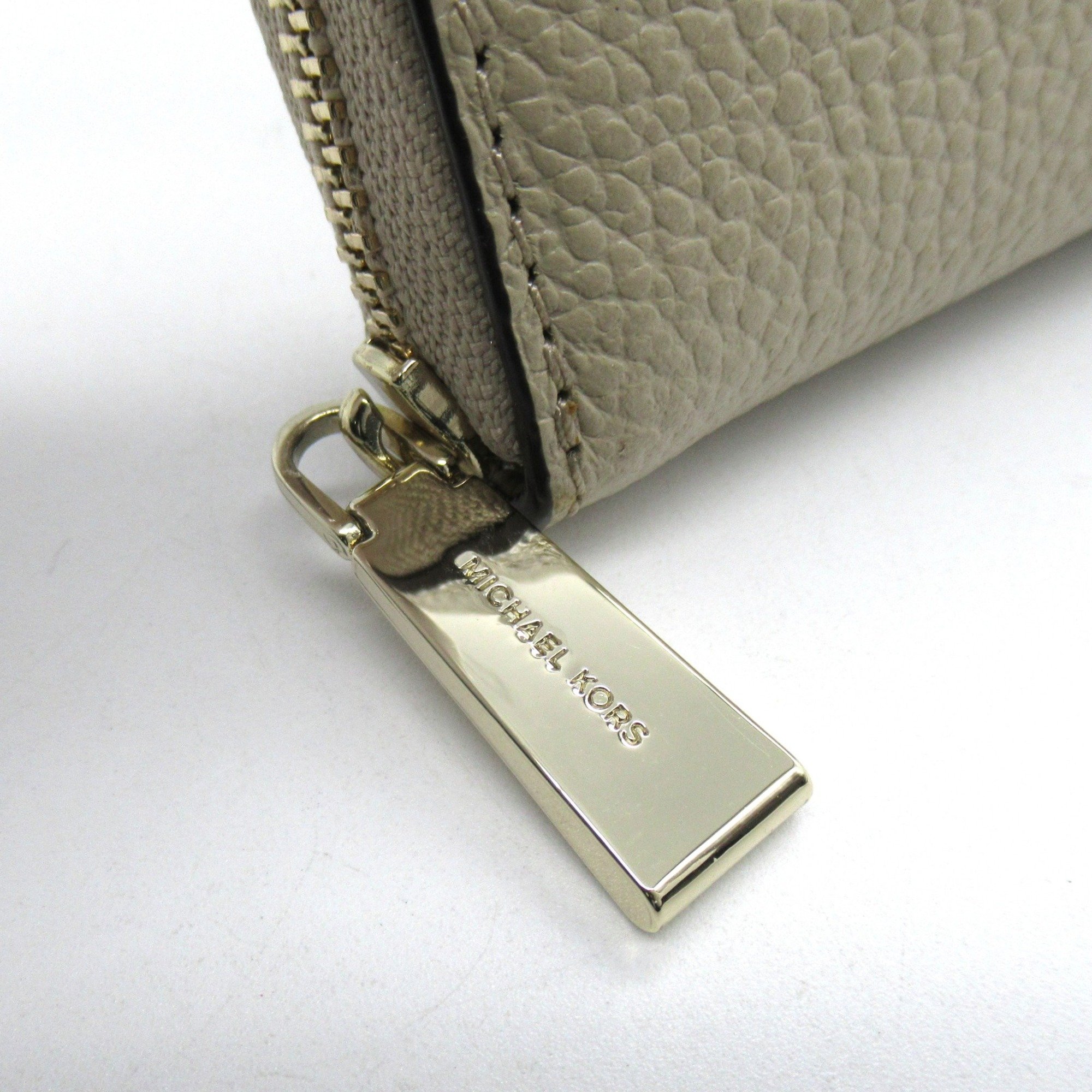 Michael Kors coin purse Wallet Beige leather 32T8TF6Z2T143