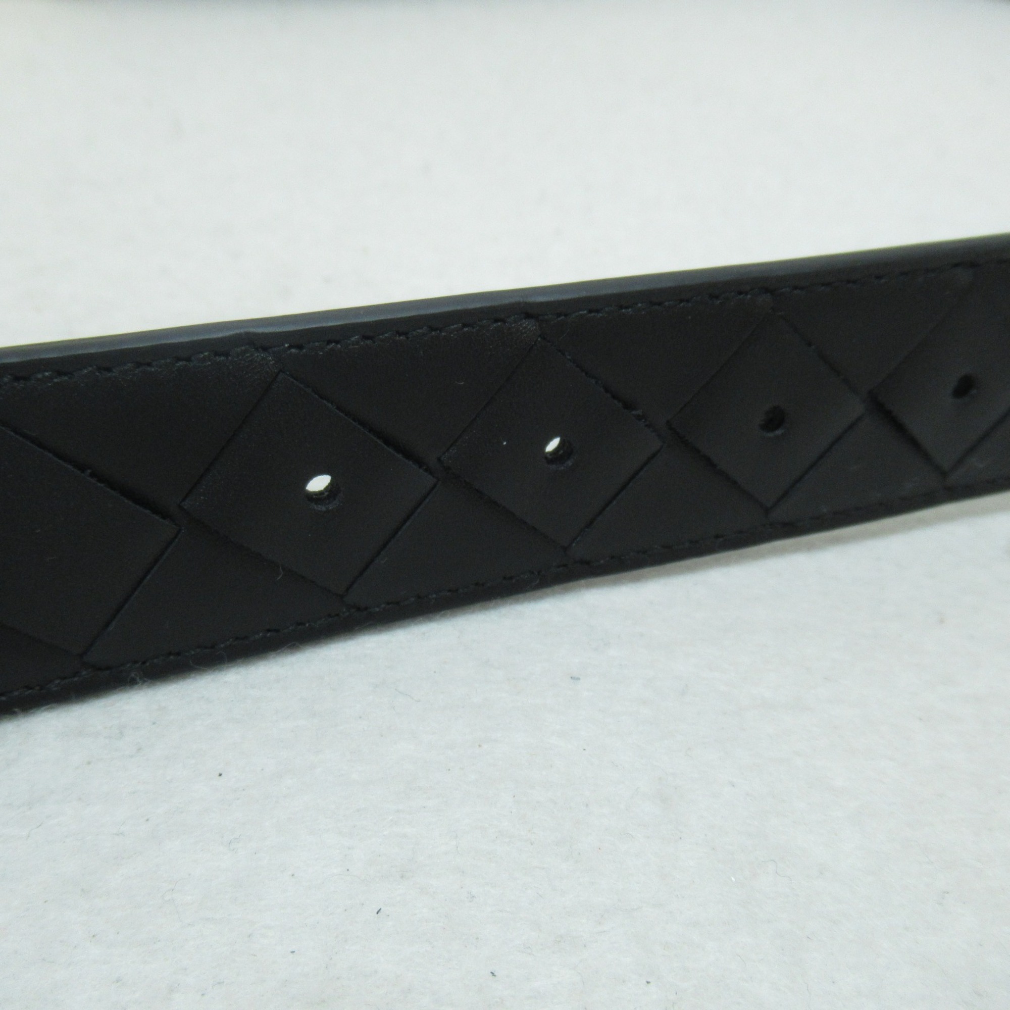 BOTTEGA VENETA Intrecciato belt Black Calfskin (cowhide) 734910V2Q81101980