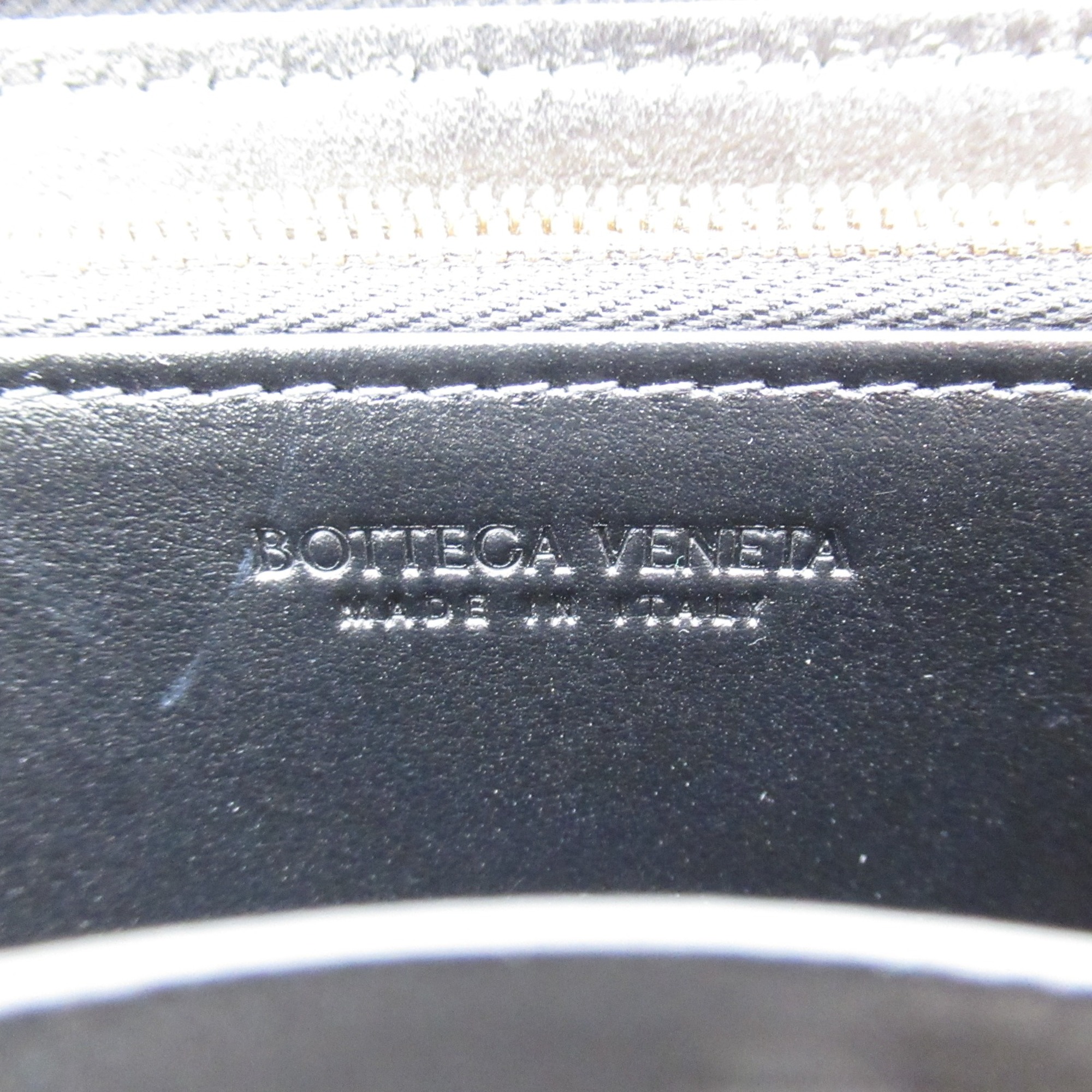 BOTTEGA VENETA Zip around wallet Black Lambskin (sheep leather) 651368VCQC18425